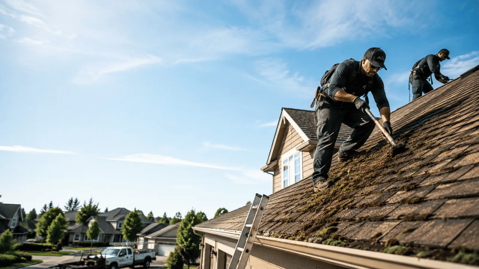 Roof Moss Removal in Shelby, IN near me